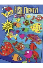 3-D Coloring Book - Fish Frenzy!