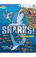 Sharks! Coloring Book