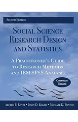 Social Science Research Design and Statistics