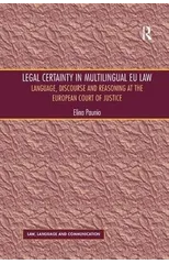 Legal Certainty in Multilingual EU Law