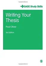 Writing Your Thesis