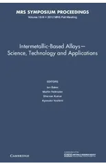 Intermetallic-Based Alloys - Science, Technology and Applications
