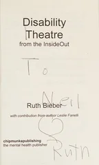 Disability Theatre from the Insideout