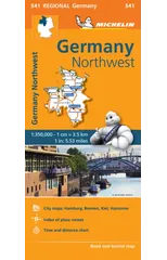 Germany Northwest - Michelin Regional Map 541