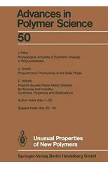 Unusual Properties of New Polymers