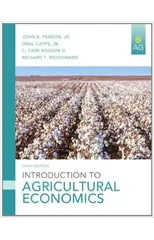 Introduction to Agricultural Economics