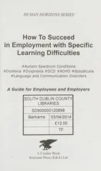How to Succeed in Employment with Specific Learning Difficulties