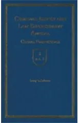 Criminal Justice and Law Enforcement Annual