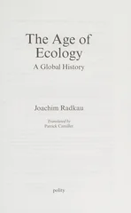 The Age of Ecology