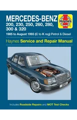 Mercedes-Benz 124 Series Petrol & Diesel (85 - Aug 93) Haynes Repair Manual