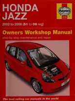 Honda Jazz (02 - 08) Haynes Repair Manual