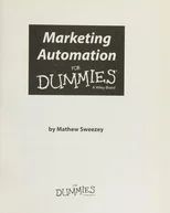 Marketing Automation For Dummies