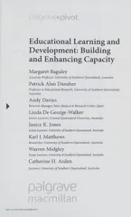 Educational Learning and Development