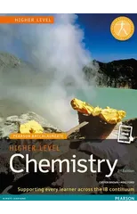 Pearson Baccalaureate Chemistry Higher Level 2nd edition print and online edition for the IB Diploma