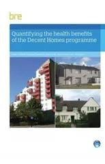 Quantifying The Health Benefits of the Decent Homes Programme