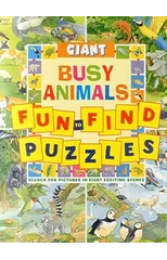Giant Fun to find Puzzles Busy Animals