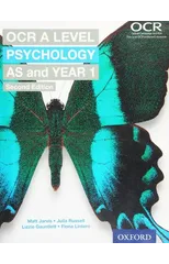 OCR A Level Psychology AS and Year 1