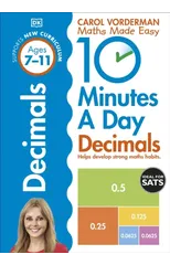 10 Minutes A Day Decimals, Ages 7-11 (Key Stage 2)