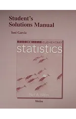Student Solutions Manual for Elementary Statistics