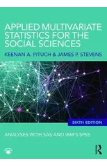 Applied Multivariate Statistics for the Social Sciences