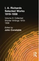 Collected Shorter Writings V9