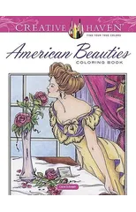 Creative Haven American Beauties Coloring Book