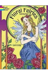 Floral Fairies Coloring Book