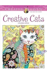 Creative Haven Creative Cats Coloring Book