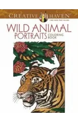 Creative Haven Wild Animal Portraits Coloring Book