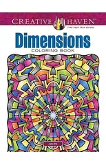 Creative Haven Dimensions Coloring Book