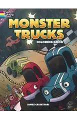 Monster Trucks Coloring Book