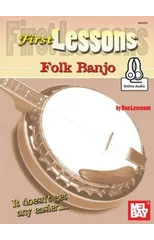 First Lessons Folk Banjo With Online Audio