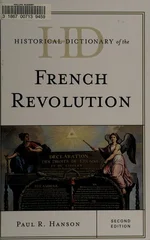 Historical Dictionary of the French Revolution