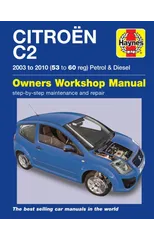 Citroen C2 Petrol & Diesel (03 - 10) Haynes Repair Manual