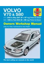 Volvo V70 / S80 Petrol & Diesel (98 - 07) Haynes Repair Manual
