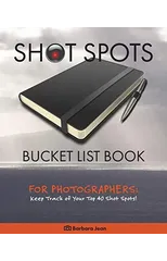 Shot Spots Bucket List Book For Photographers