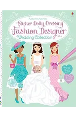Sticker Dolly Dressing Fashion Designer Wedding Collection