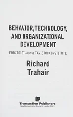 Behavior, Technology, and Organizational Development
