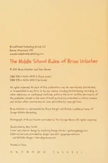 The Middle School Rules of Brian Urlacher
