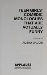 Teen Girls' Comedic Monologues That Are Actually Funny