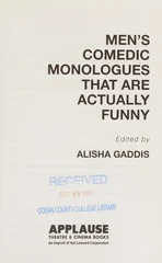 Men's Comedic Monologues That Are Actually Funny