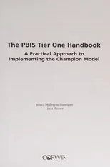 The PBIS Tier One Handbook