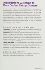 Slow Cooker Dump Dinners