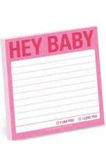 Hey Baby Sticky Note