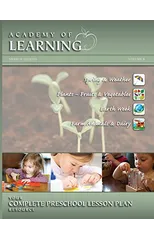 ACADEMY OF LEARNING Your Complete Preschool Lesson Plan Resource - Volume 8