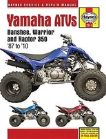 Yamaha Banshee, Warrior & Raptor 350 ATVs (87 - 10)