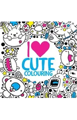 I Heart Cute Colouring