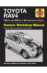 Toyota RAV4 Petrol & Diesel (94 - Jan 06) L to 55