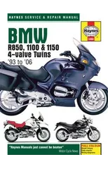BMW R850, 1100 & 1150 4-valve Twins (93 - 06) Haynes Repair Manual