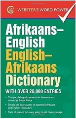 Afrikaans-English, English-Afrikaans Dictionary